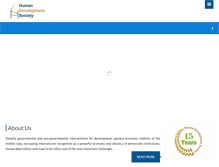 Tablet Screenshot of hdsindia.org